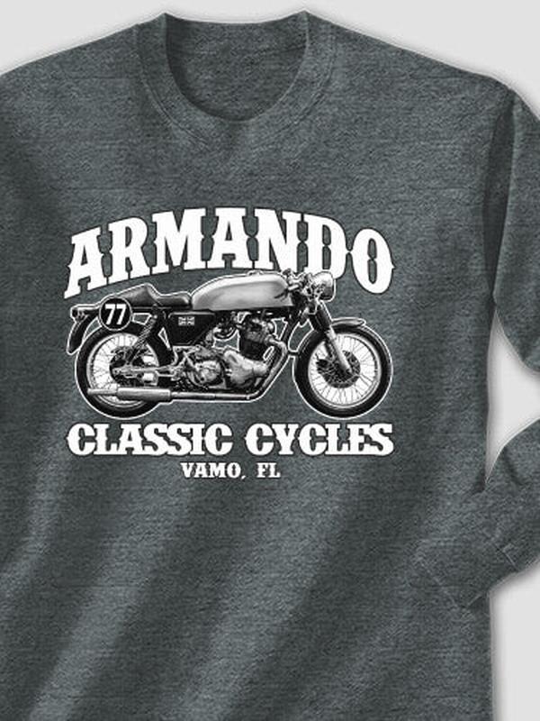 Classic Cycles : Printed Long Sleeves