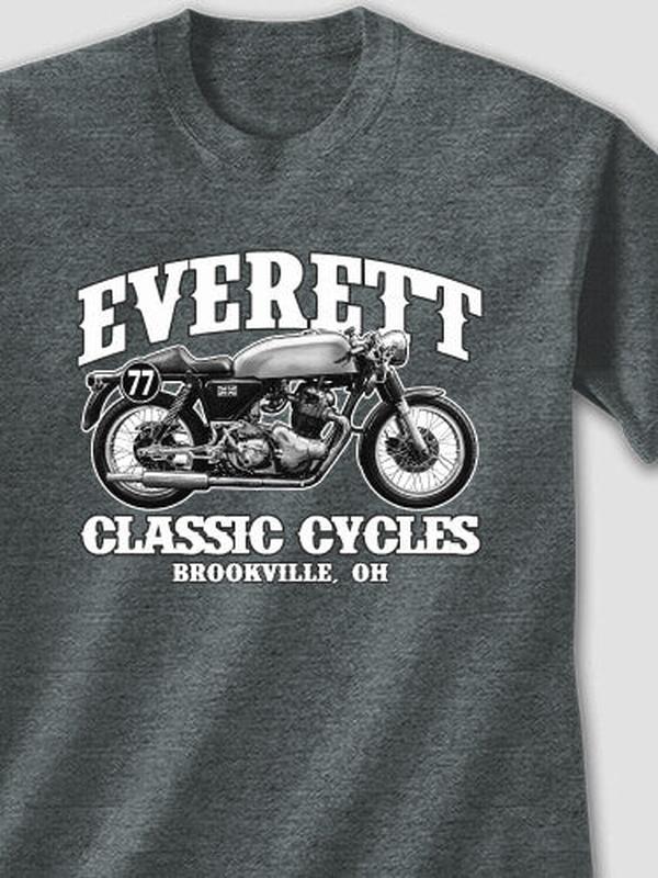 Classic Cycles : Printed T-Shirts