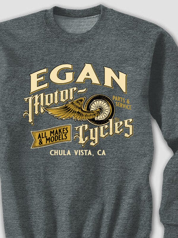 Classic Motorcycles : Printed Sweatshirts product image 3