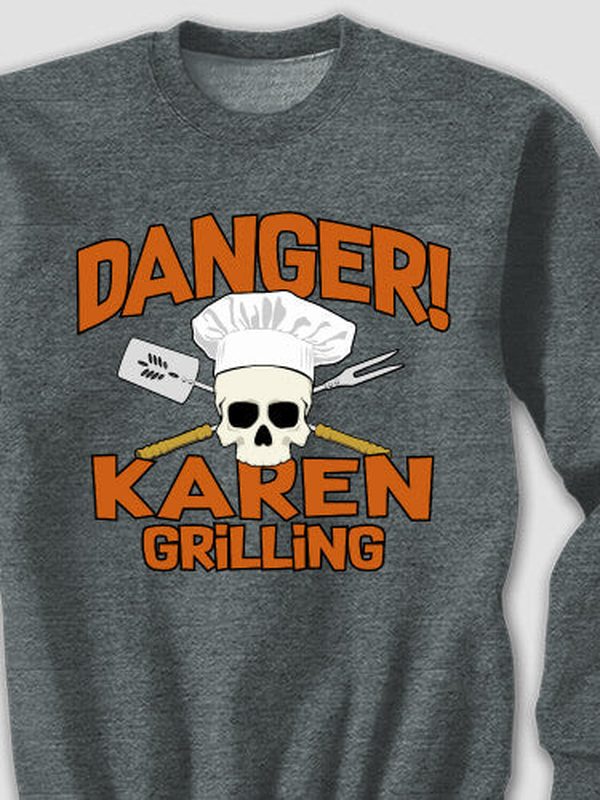 Danger Grilling : Printed Sweatshirts product image 2