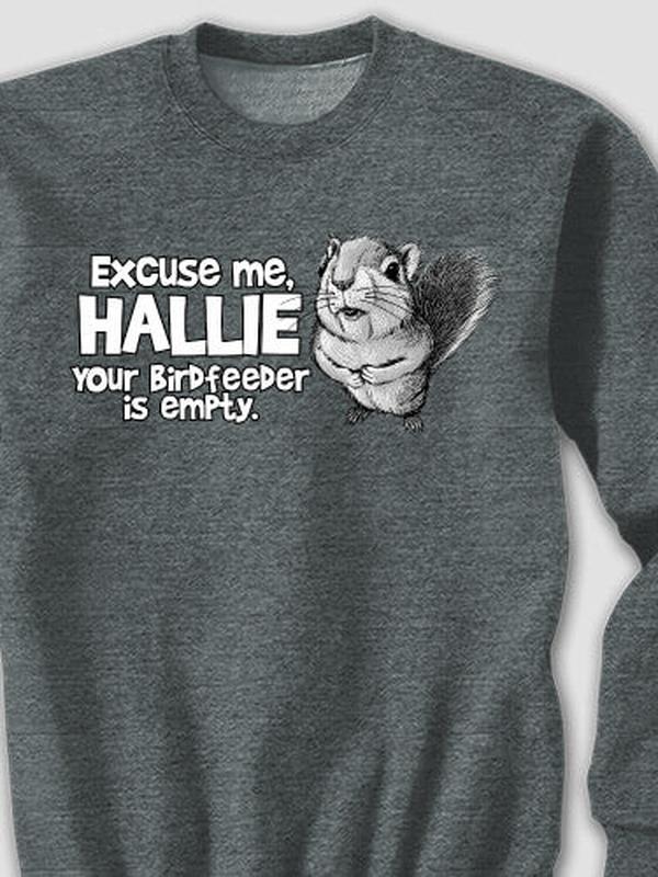 Excuse Me Squirrel : Printed Sweatshirts product image 1