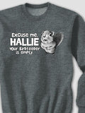 Excuse Me Squirrel : Printed Sweatshirts product image 1