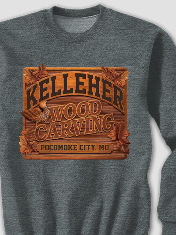 Wood Carving : Printed Sweatshirts product image 2