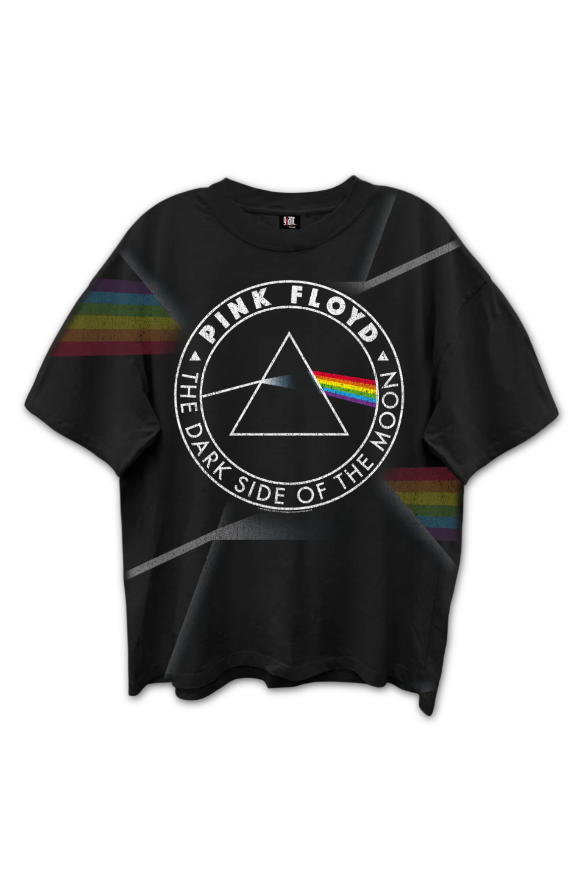 Dark Side Of The Moon Spectrum Pink Floyd Oversized T-Shirt product image 2