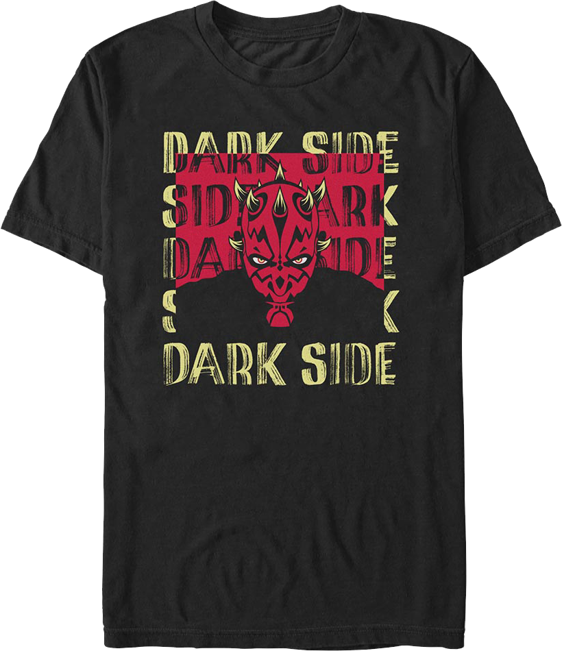Darth Maul Dark Side Box Star Wars T-Shirt product image 1