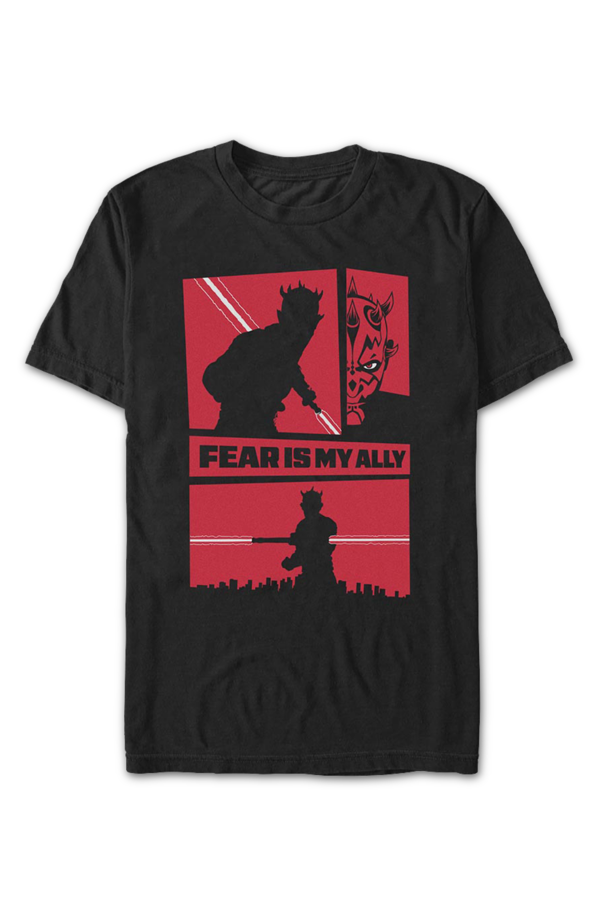 Darth Maul Fear Is My Ally Star Wars T-Shirt product image 2