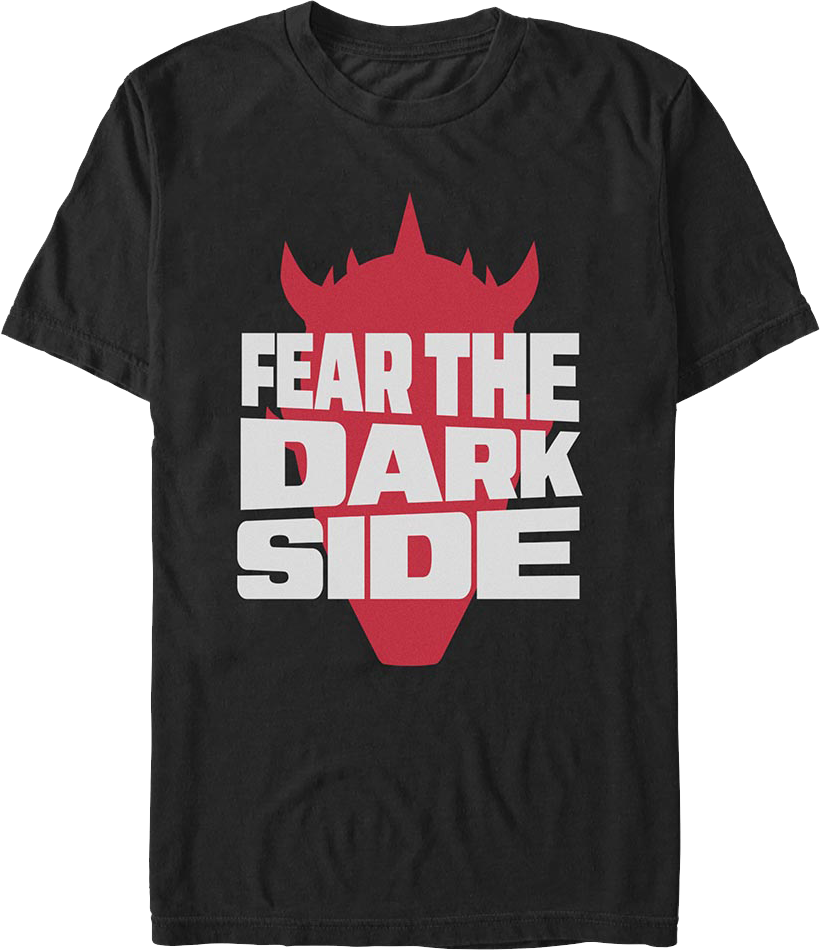 Darth Maul Fear The Dark Side Star Wars T-Shirt product image 1