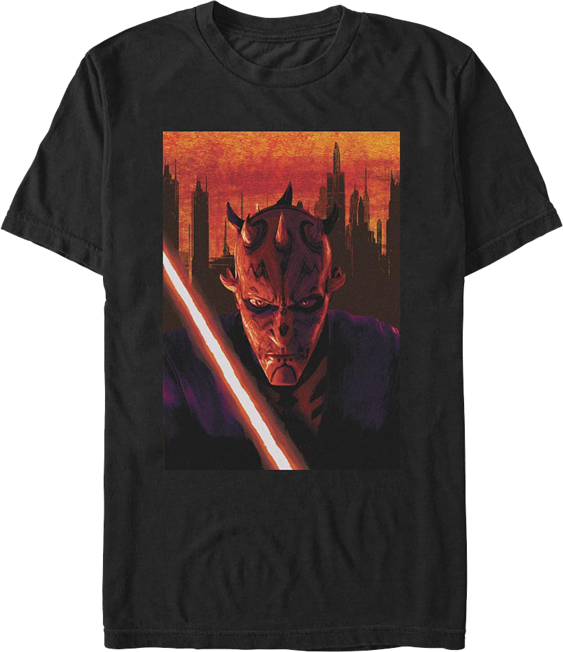 Darth Maul Janix Pose Star Wars T-Shirt product image 1