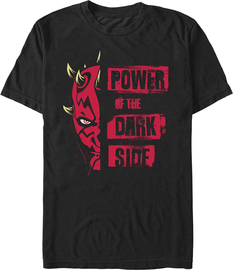Darth Maul Power Of The Dark Side Star Wars T-Shirt product image 1