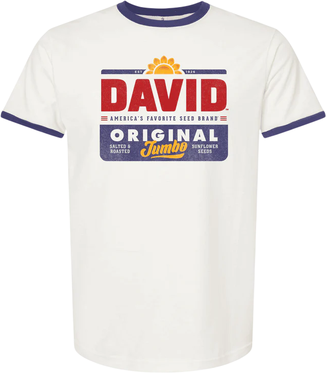 David Sunflower Seeds Ringer Shirt product image 1
