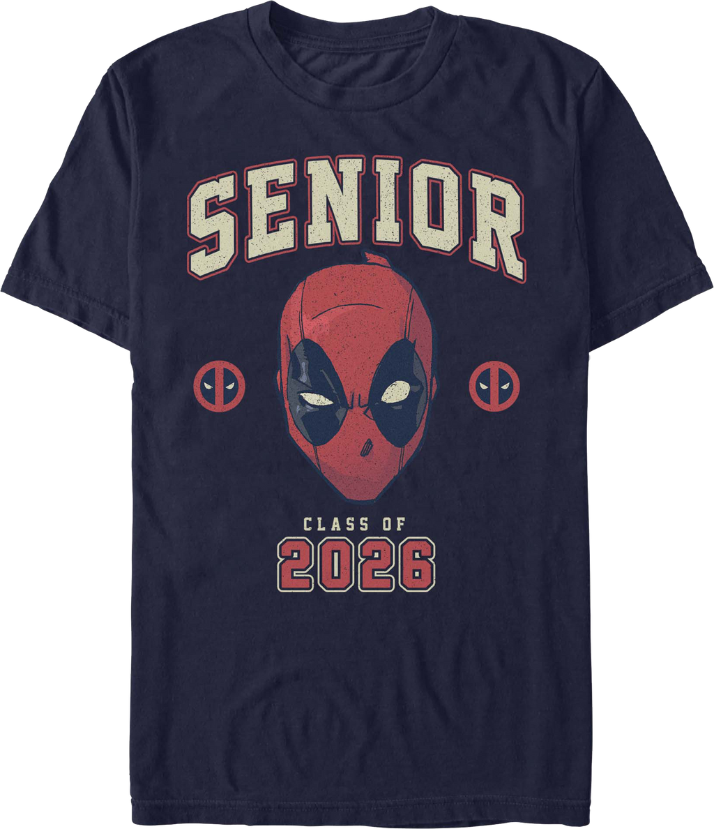 Deadpool Senior Class Of 2026 Marvel Comics T-Shirt product image 1