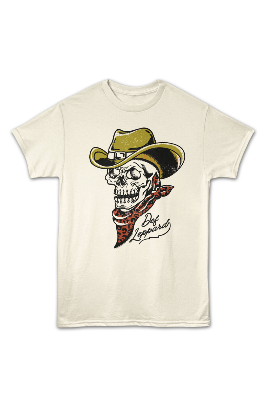 Cowboy Skull Def Leppard T-Shirt product image 2