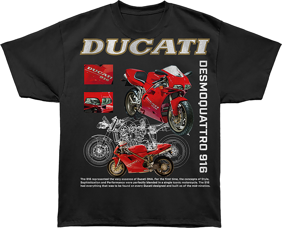Desmoquattro 916 Ducati Oversized T-Shirt product image 1