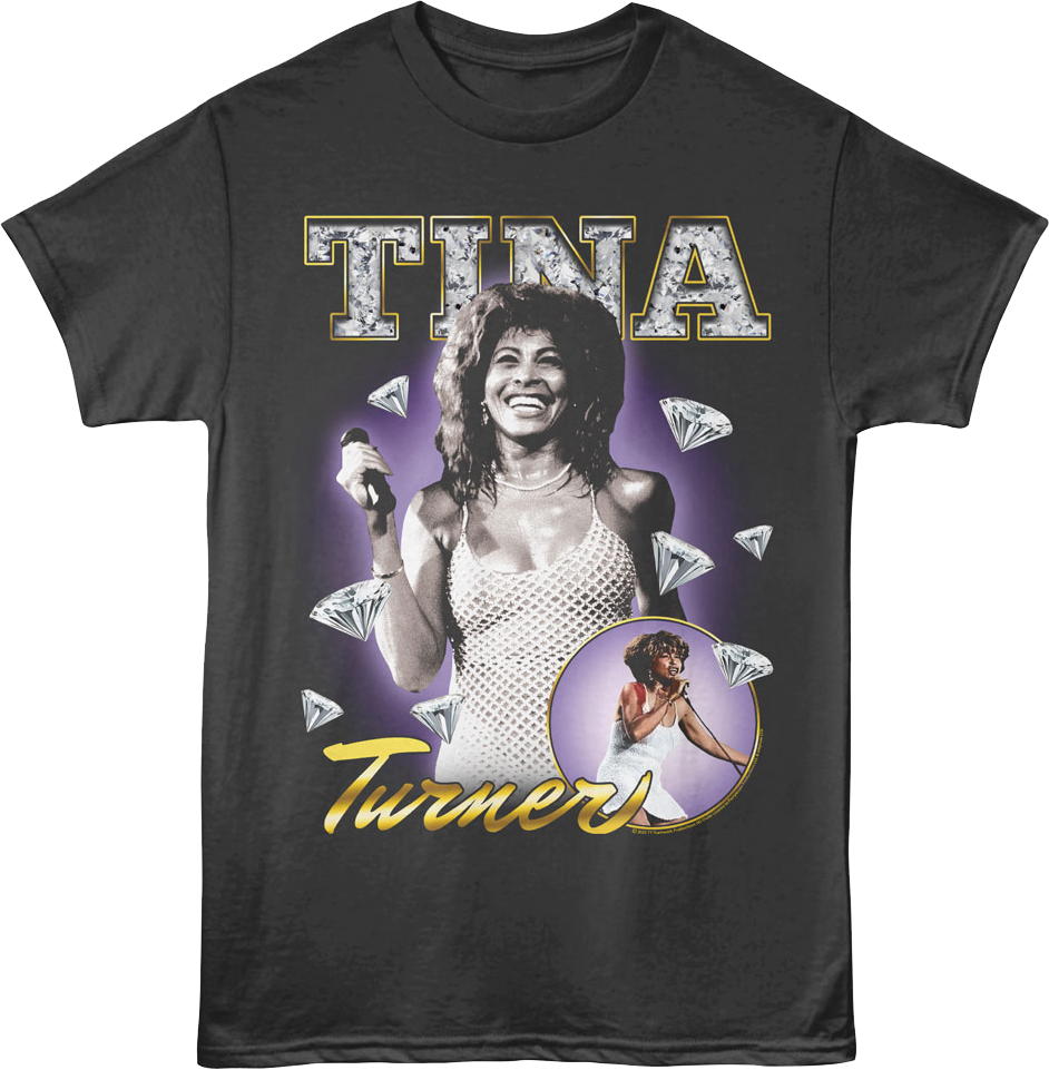 Diamonds Collage Tina Turner T-Shirt product image 1