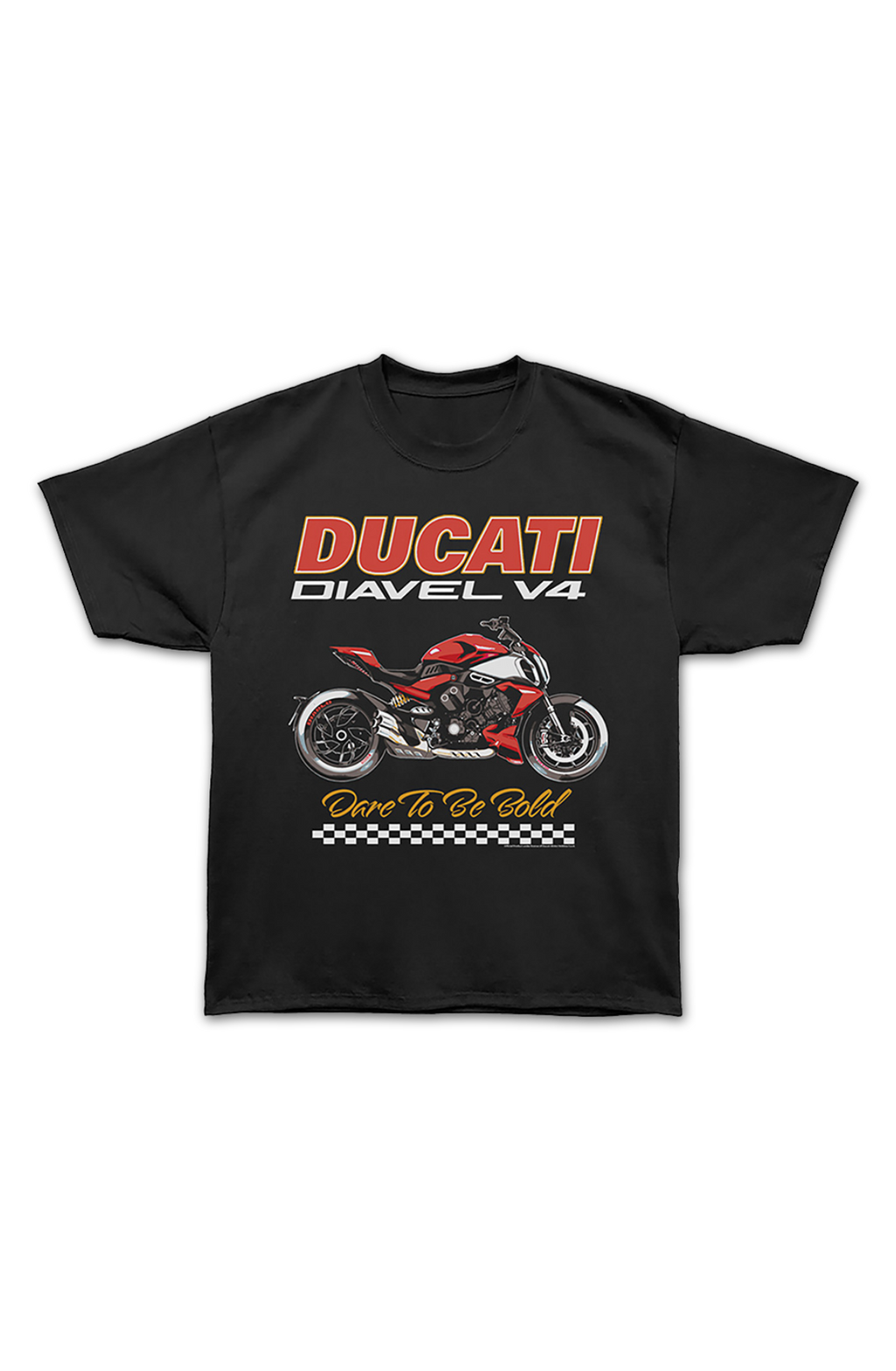 Diavel V4 Dare To Be Bold Ducati Oversized T-Shirt product image 2