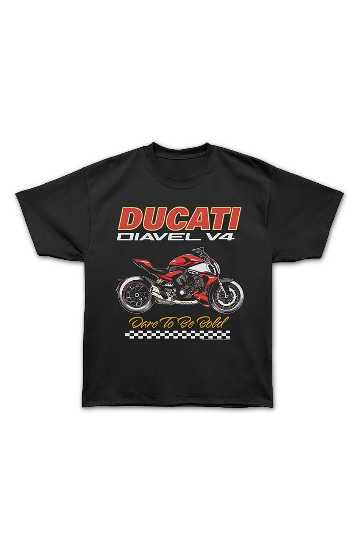 Diavel V4 Dare To Be Bold Ducati Oversized T-Shirt product image 2
