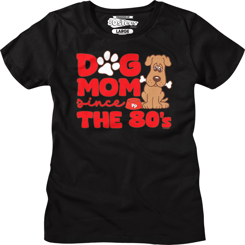Dog Mom Since The 1980's Pound Puppies T-Shirt product image 4