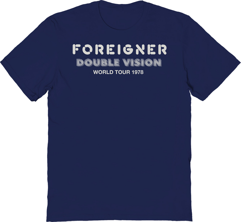 Double Vision World Tour 1978 Foreigner T-Shirt product image 1