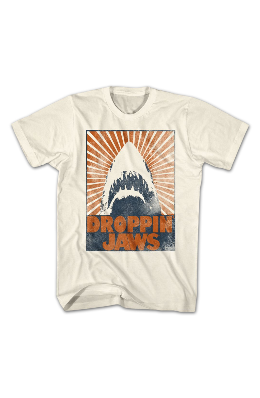 Droppin' Jaws Retro Poster Jaws T-Shirt