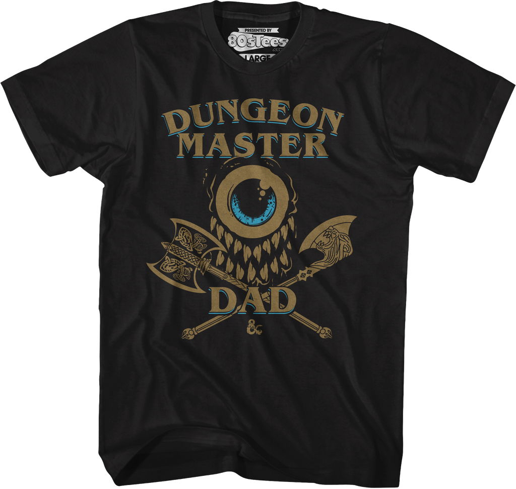 Dungeon Master Dad Dungeons & Dragons T-Shirt product image 1