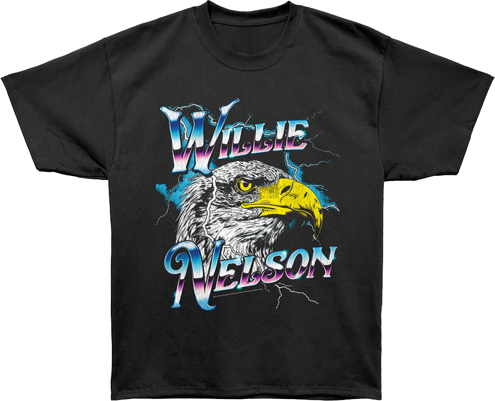 Eagle Lightning Willie Nelson Oversized T-Shirt product image 1