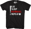 Eat Sleep Baseball Repeat T-Shirt product image 1