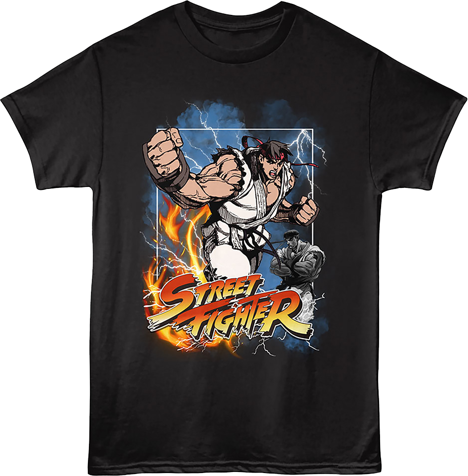 Elemental Ryu Street Fighter T-Shirt product image 1