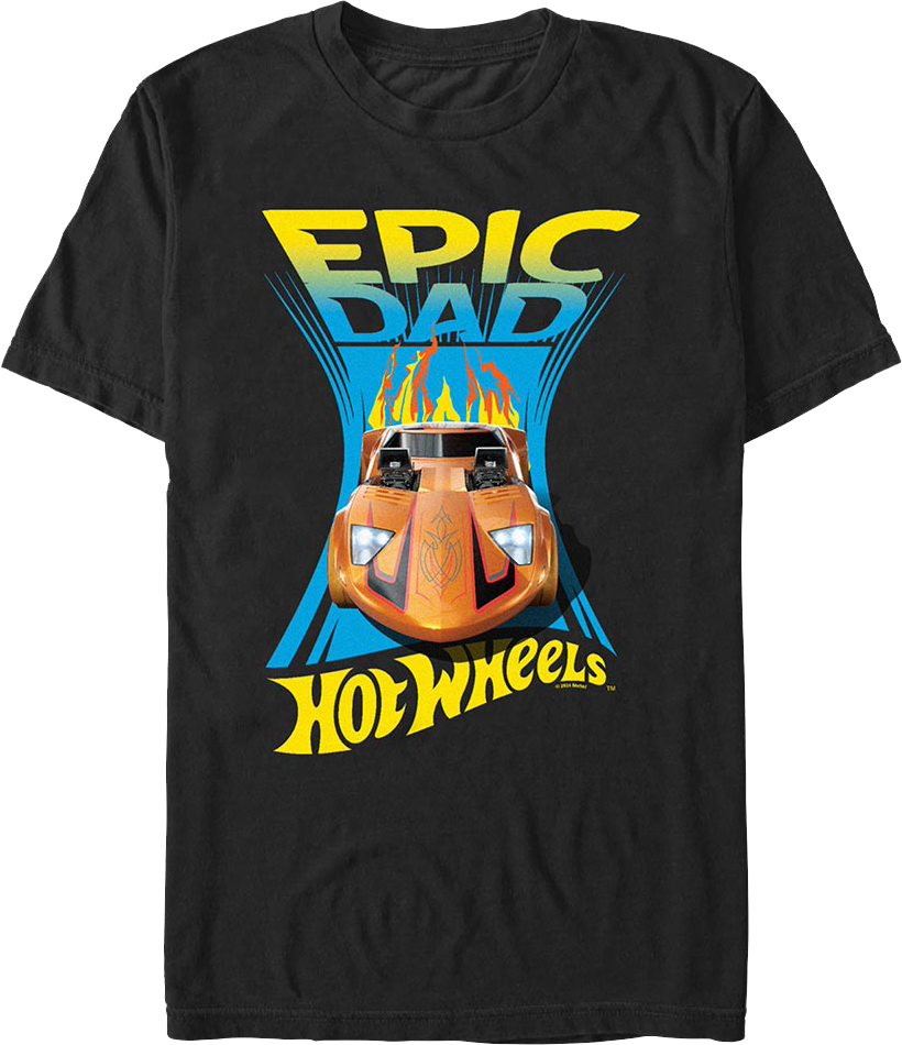 Epic Dad Hot Wheels T-Shirt product image 1