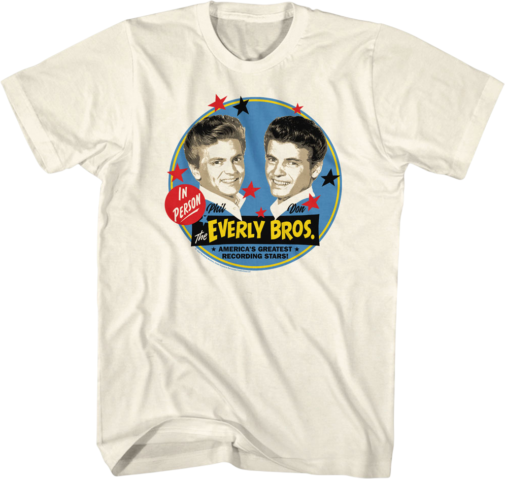 Phil & Don Everly Brothers T-Shirt product image 1