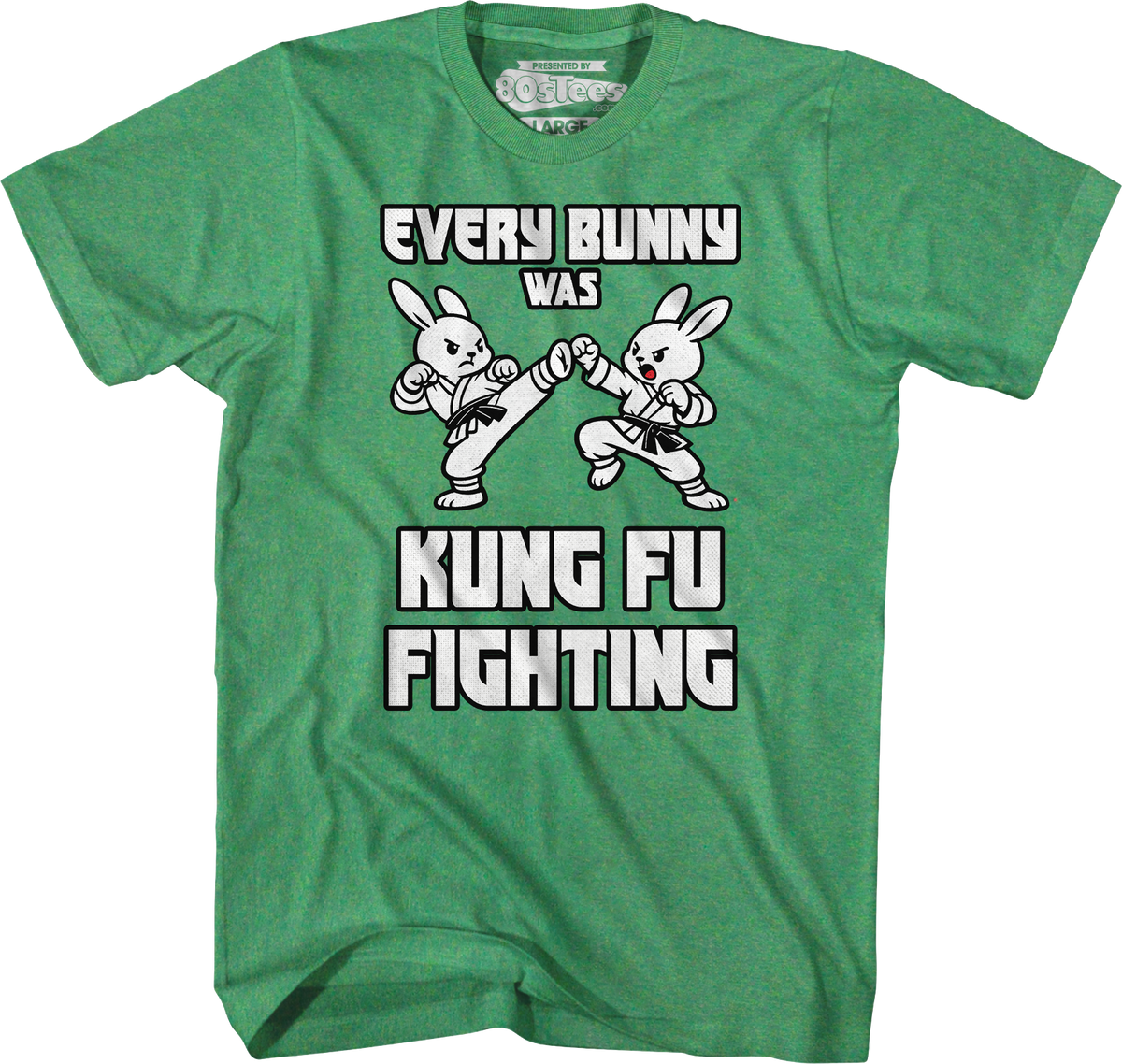Every Bunny Was Kung Fu Fighting T-Shirt product image 3