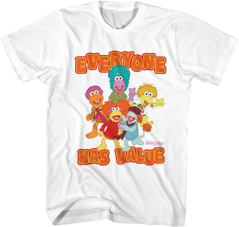 Everyone Has Value Fraggle Rock T-Shirt product image 1