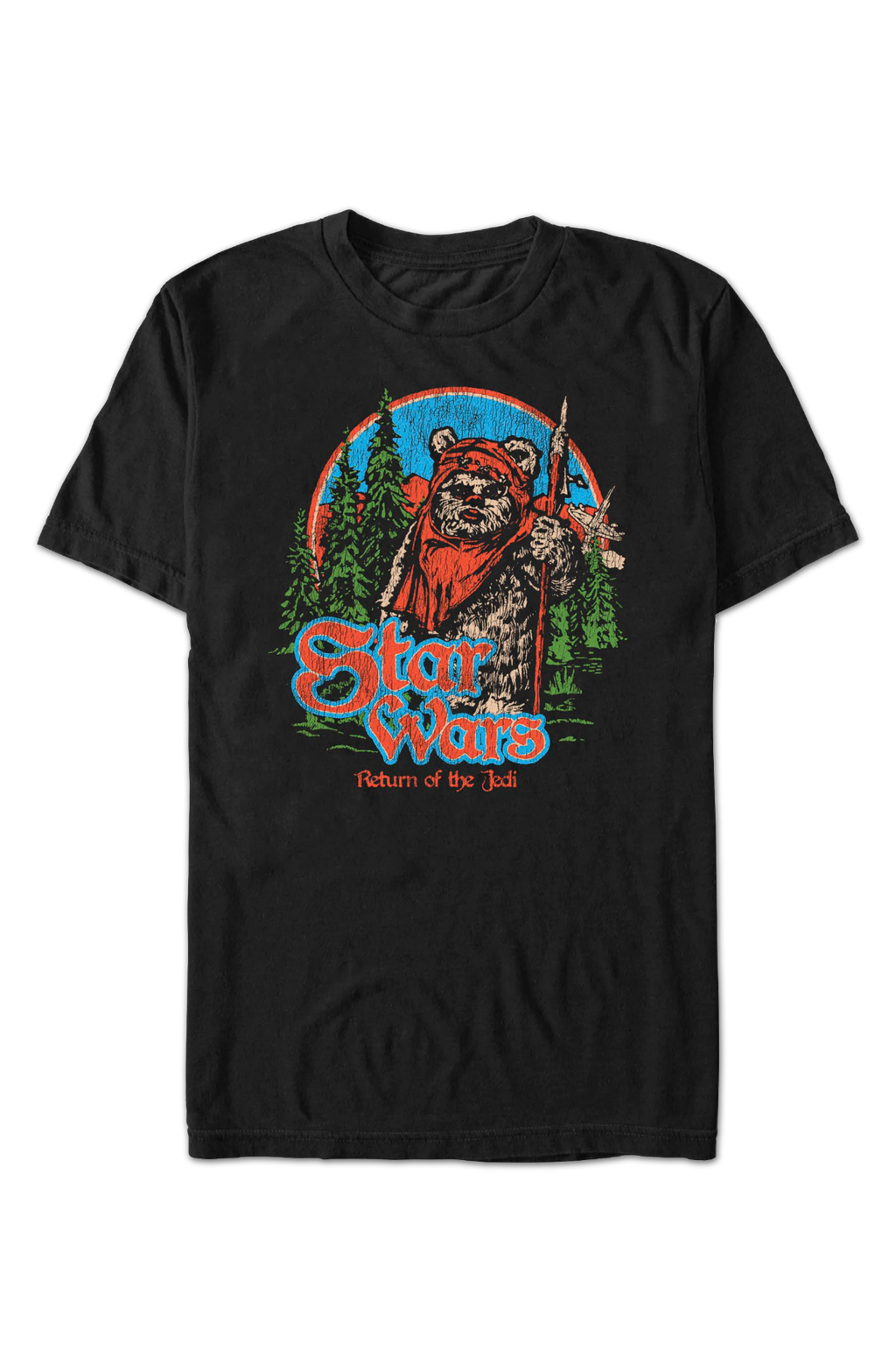 Ewok Endor Pose Return Of The Jedi Star Wars T-Shirt product image 2