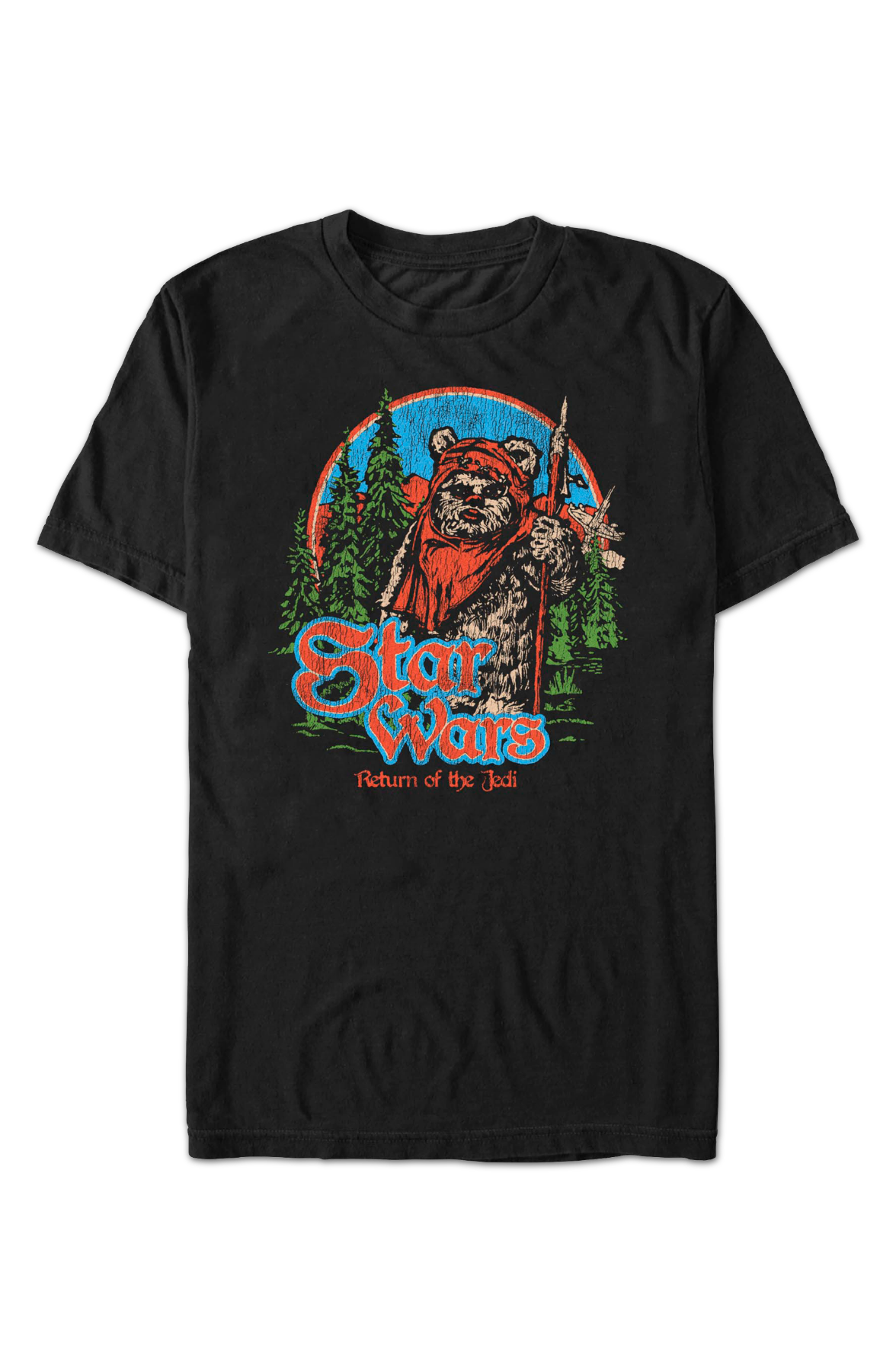 Ewok Endor Pose Return Of The Jedi Star Wars T-Shirt product image 2
