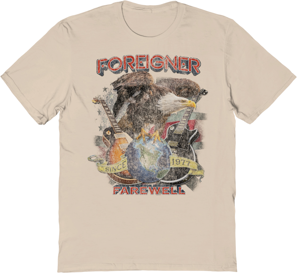 Farewell Foreigner T-Shirt product image 1
