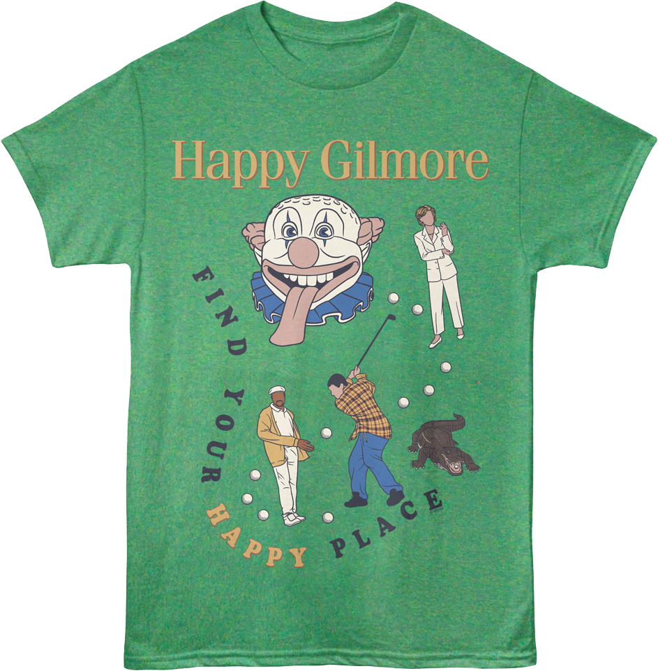 Find Your Happy Place Collage Gilmore T-Shirt product image 1