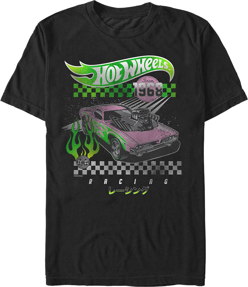 Flame Racer Hot Wheels T-Shirt product image 1