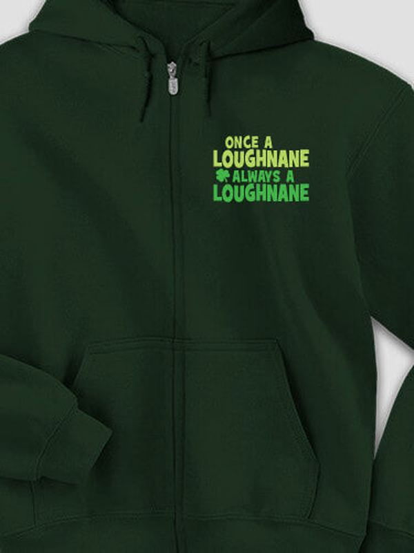 Always Irish : Embroidered Zip Hoodies product image 2