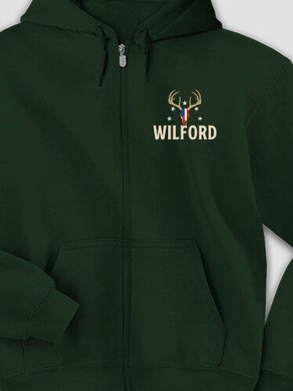 American Hunter : Embroidered Zip Hoodies product image 3