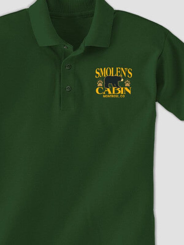 Bear Cabin : Embroidered Polo Shirts product image 2