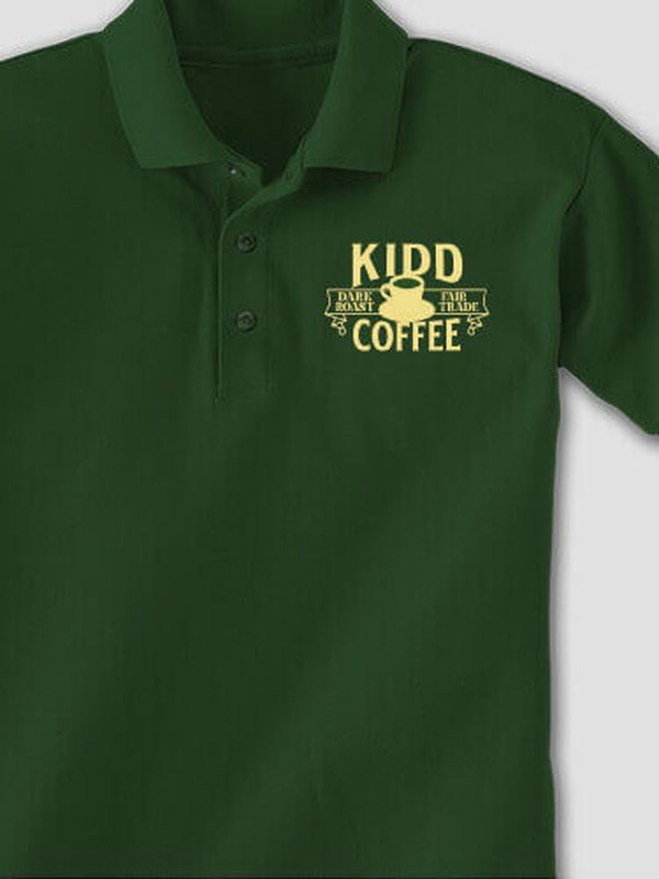 Coffee : Embroidered Polo Shirts product image 2