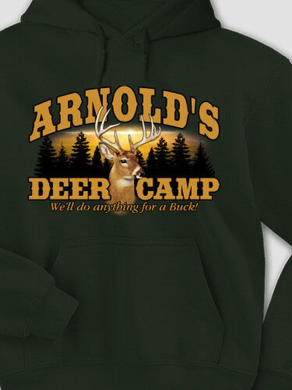 Deer Camp : Printed Hoodies product image 3