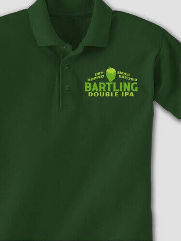 Double IPA : Embroidered Polo Shirts product image 2