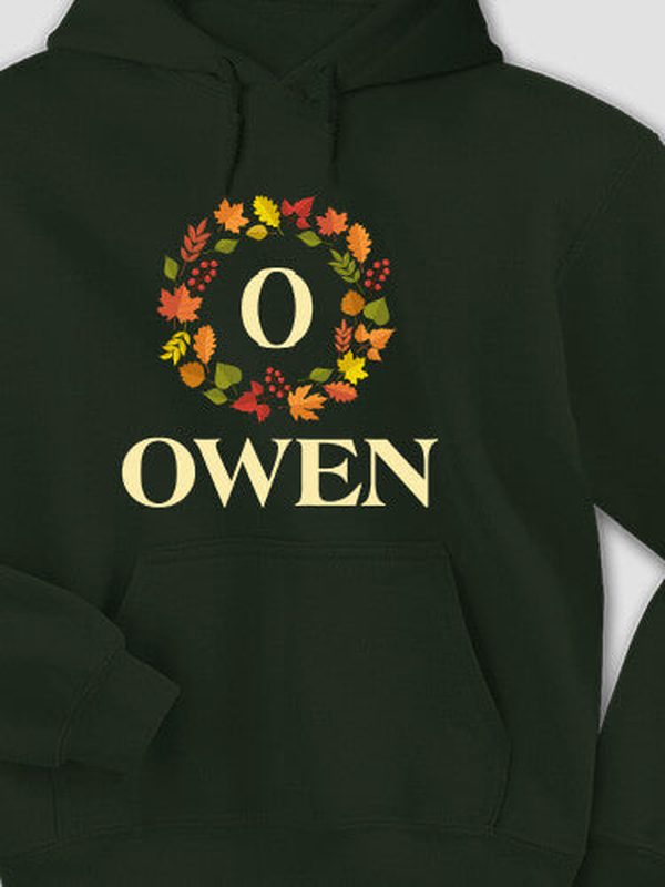 Fall Monogram : Printed Hoodies product image 2