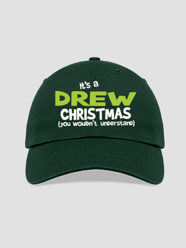 Family Christmas Thing : Embroidered Baseball Hats