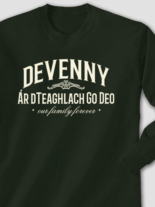 Family Forever : Printed Long Sleeves