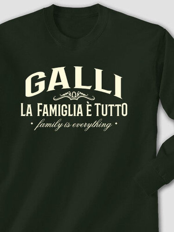 Family Is Everything : Printed Long Sleeves