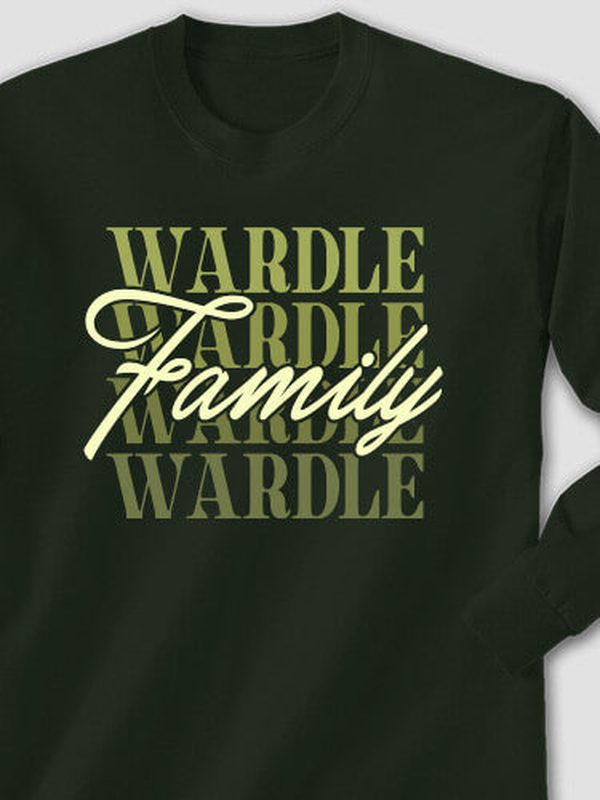 Family Repeat : Printed Long Sleeves