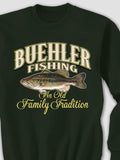 Fishing Family Tradition : Printed Sweatshirts product image 1