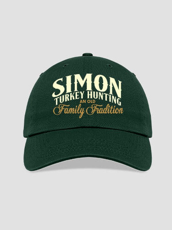 Turkey Hunting Family Tradition : Embroidered Baseball Hats