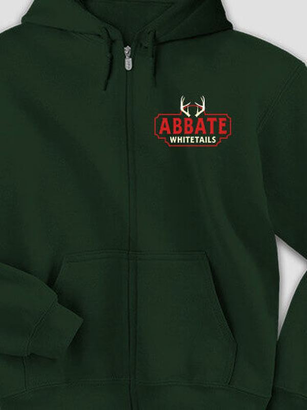 Whitetails : Embroidered Zip Hoodies product image 4